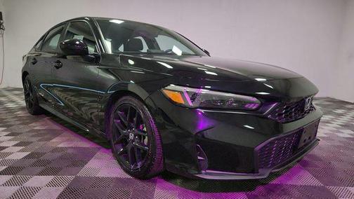 Crystal Black Pearl 2025 Honda Civic Sport