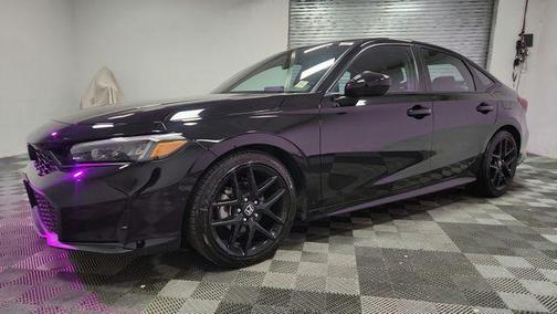 Crystal Black Pearl 2025 Honda Civic Sport