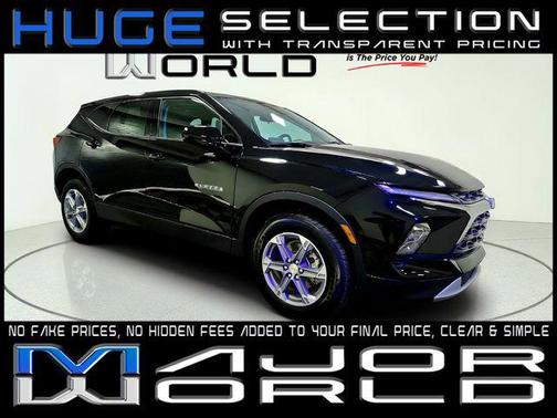 Black 2025 Chevrolet Blazer 2LT