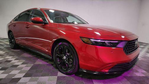 Radiant Red Metallic 2024 Honda Accord Hybrid EX-L