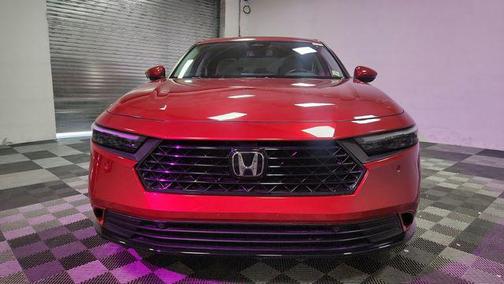 Radiant Red Metallic 2024 Honda Accord Hybrid EX-L