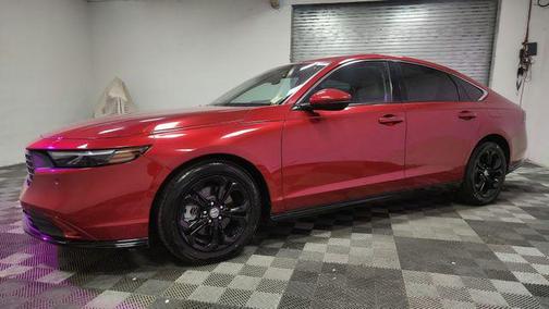 Radiant Red Metallic 2024 Honda Accord Hybrid EX-L