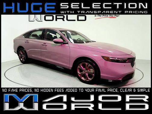 Gray 2024 Honda Accord Hybrid EX-L