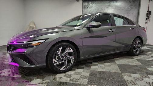 Amazon Gray 2025 Hyundai ELANTRA SEL