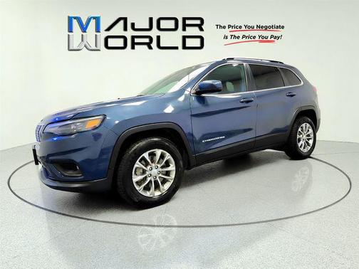 Slate Blue Pearlcoat 2021 Jeep Cherokee Latitude Lux