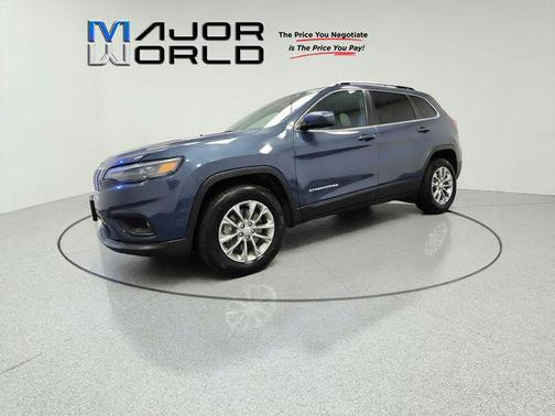 Slate Blue Pearlcoat 2021 Jeep Cherokee Latitude Lux