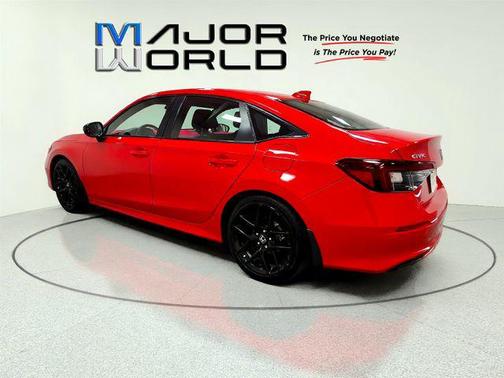 Rallye Red 2025 Honda Civic Sport