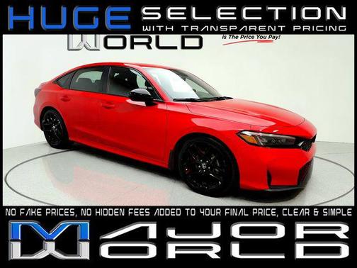 Rallye Red 2025 Honda Civic Sport