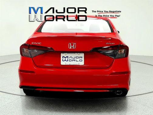 Rallye Red 2025 Honda Civic Sport
