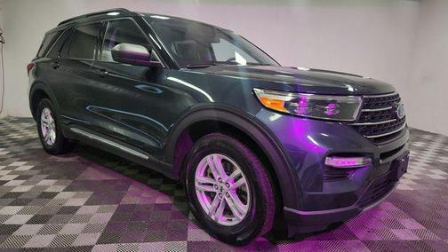 STONE BLUE METALLIC 2024 Ford Explorer XLT