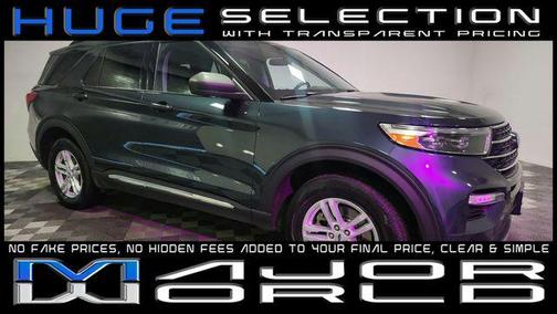 STONE BLUE METALLIC 2024 Ford Explorer XLT