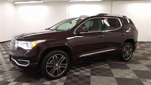 Black Cherry Metallic 2017 GMC Acadia Denali