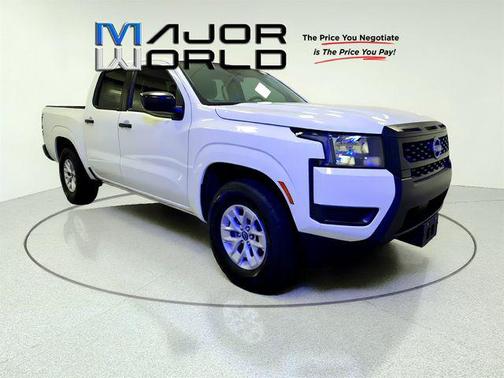 Glacier White 2025 Nissan Frontier S