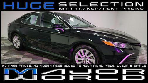 Midnight Black Metallic 2024 Toyota Camry LE