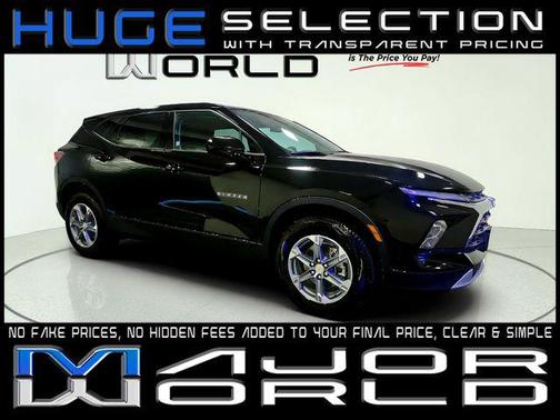 Black 2025 Chevrolet Blazer 2LT