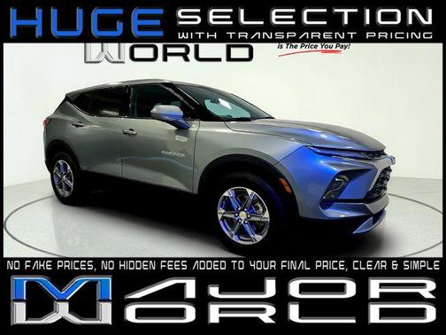Sterling Gray Metallic 2025 Chevrolet Blazer 2LT