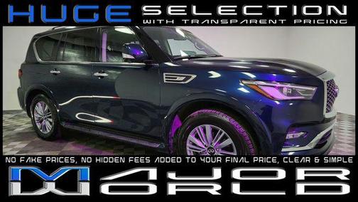 Hermosa Blue 2024 INFINITI QX80 Luxe SUV