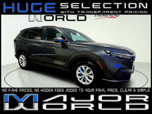 Gray 2025 Honda CR-V LX AWD