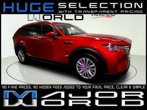 Soul Red Crystal Metallic 2024 Mazda CX-90 3.3 Turbo Preferred Plus