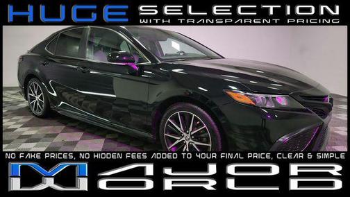 Midnight Black Metallic 2024 Toyota Camry SE