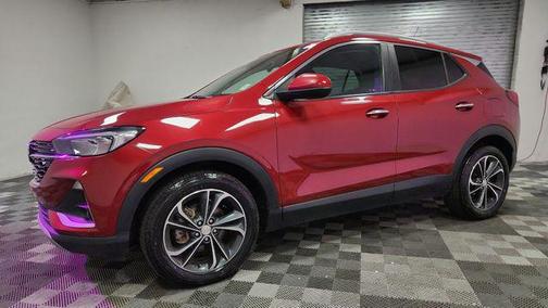 Chili Red Metallic 2021 Buick Encore GX Select