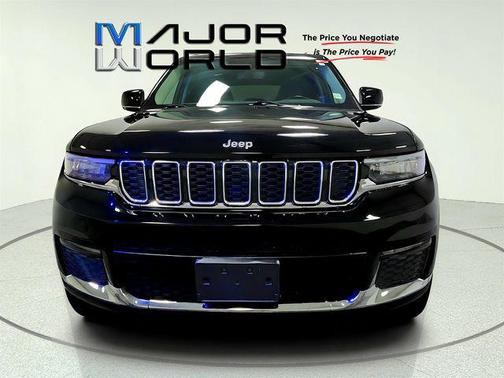Diamond Black Crystal Pearlcoat 2021 Jeep Grand Cherokee L Limited