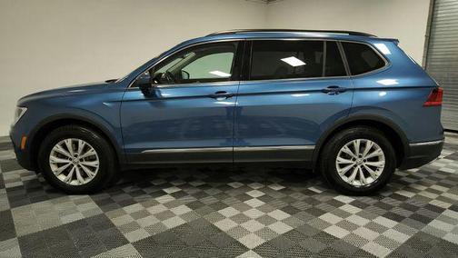 Blue Metallic 2018 Volkswagen Tiguan 2.0T SE 4MOTION
