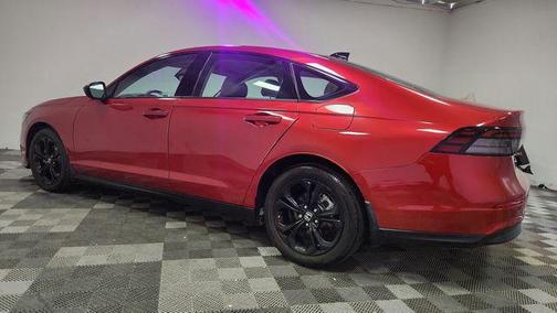 Radiant Red Metallic 2025 Honda Accord SE