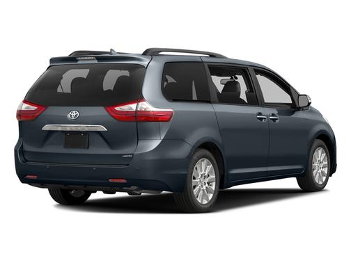 Shoreline Blue Pearl 2017 Toyota Sienna XLE