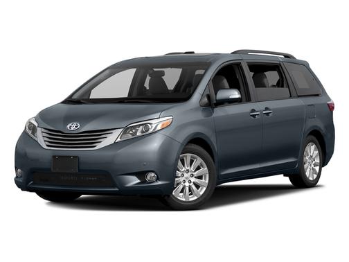 Shoreline Blue Pearl 2017 Toyota Sienna XLE