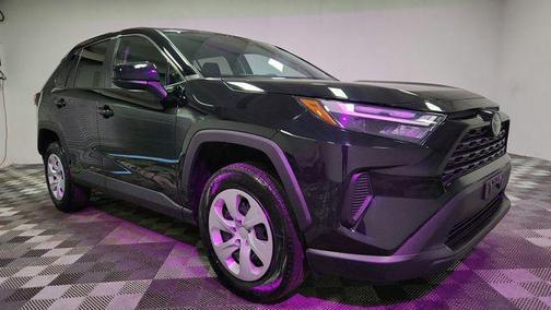 Midnight Black Metallic 2024 Toyota RAV4 LE