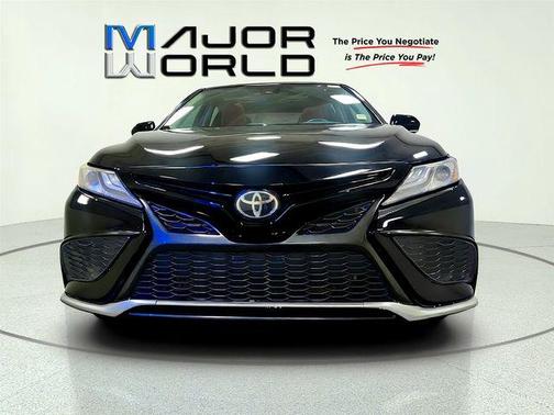 Midnight Black Metallic 2021 Toyota Camry XSE
