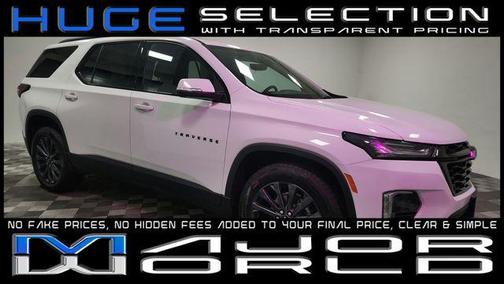 Summit White 2022 Chevrolet Traverse RS