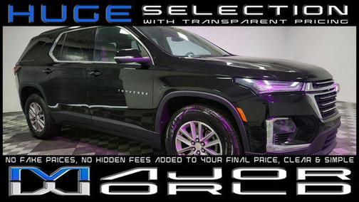 Mosaic Black Metallic 2023 Chevrolet Traverse LT Leather