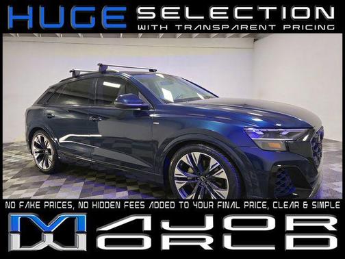 Blue Metallic 2025 Audi Q8 55 Premium Plus