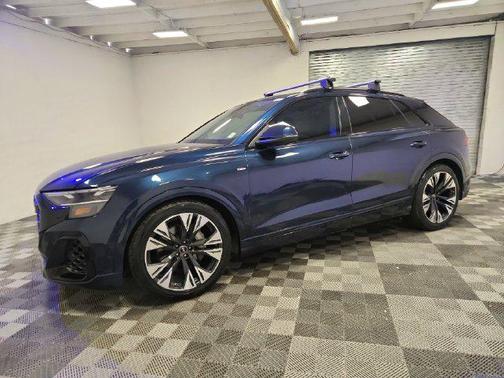 Blue Metallic 2025 Audi Q8 55 Premium Plus