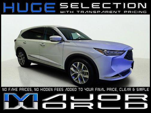 Platinum White Pearl 2023 Acura MDX Technology Package