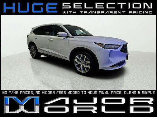 Platinum White Pearl 2023 Acura MDX Technology Package
