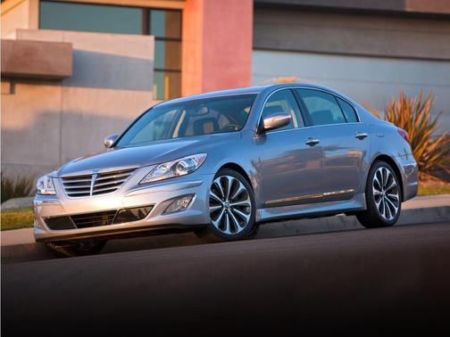 White Satin Pearl 2012 Hyundai Genesis 3.8