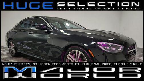 Black 2021 Mercedes-Benz E-Class 4MATIC