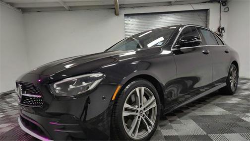Black 2021 Mercedes-Benz E-Class 4MATIC