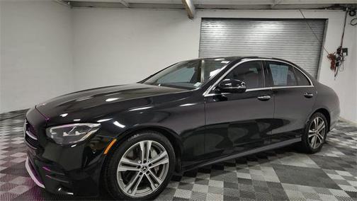 Black 2021 Mercedes-Benz E-Class 4MATIC