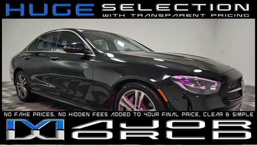 Black 2021 Mercedes-Benz E-Class 4MATIC