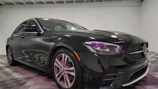 Black 2021 Mercedes-Benz E-Class 4MATIC