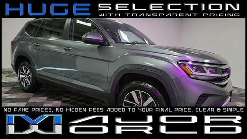 Platinum Gray Metallic 2022 Volkswagen Atlas 2.0T SE SUV