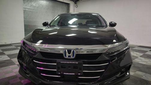 Crystal Black Pearl 2022 Honda Accord Hybrid EX-L