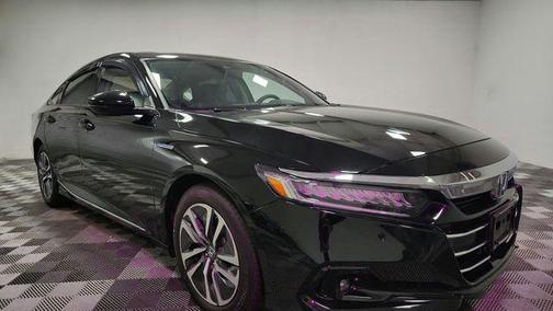 Crystal Black Pearl 2022 Honda Accord Hybrid EX-L