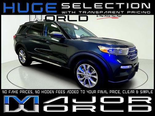 STONE BLUE METALLIC 2022 Ford Explorer XLT