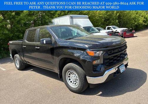 Black 2023 Chevrolet Silverado 1500 WT