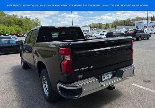 Black 2023 Chevrolet Silverado 1500 WT